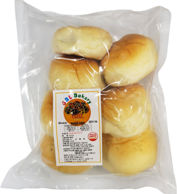 Pandecoco Bread [Tinapay] 필리핀 빵 판데코코 코코넛빵, 600g, 1개