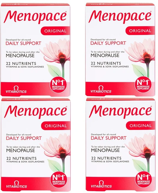 비타바이오틱스 메노포스 오리지널Vitabiotics Menopace Original 90정 4팩, 4개 - 쿠팡
