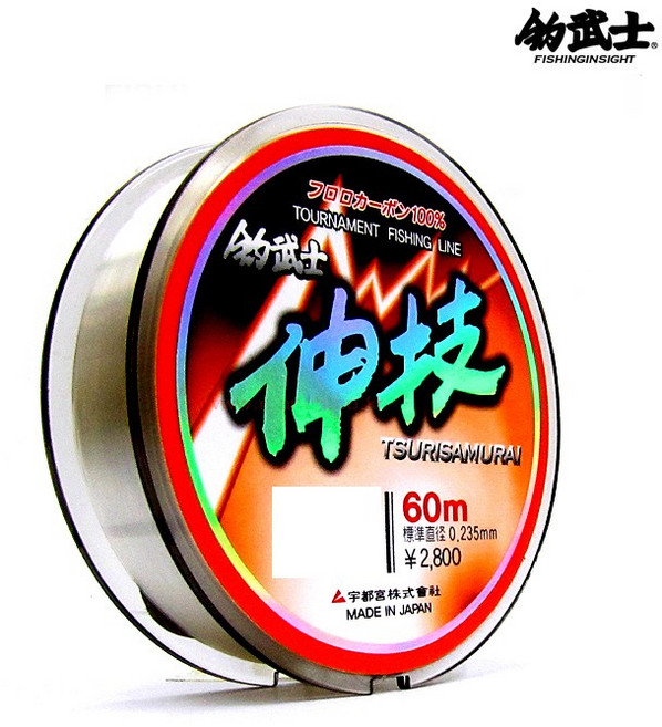 조무사 스페셜 신기 카본-60m 카본목줄 바다목줄, 1개