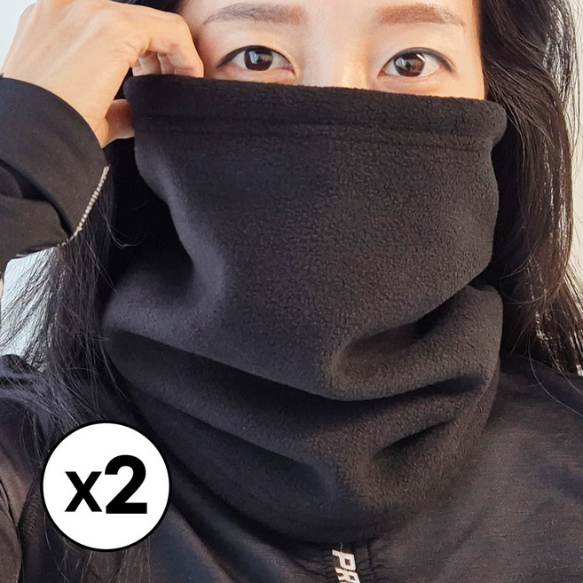 곰피트 1+1 플리스 넥워머 기모 안감