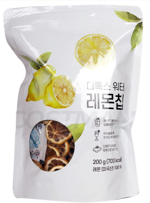 솜 디톡스 레몬칩 200g 코스트코