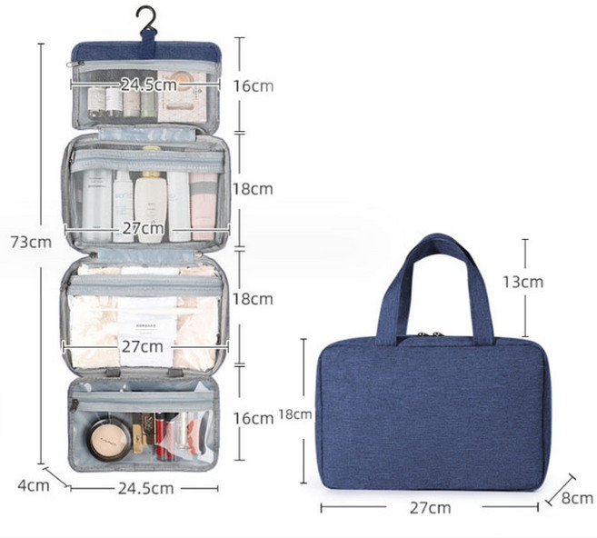 [Bahn 4컬러] 반홈 여행용 4단 워시백