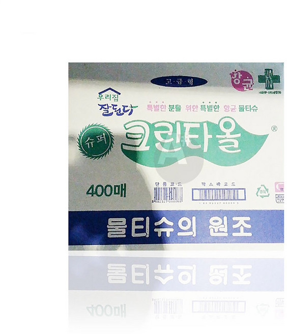 슈퍼 크린타올 물티슈 (400입) 개별포장 업소용물티슈 poo*30516tg, 1개, 1개입, 1