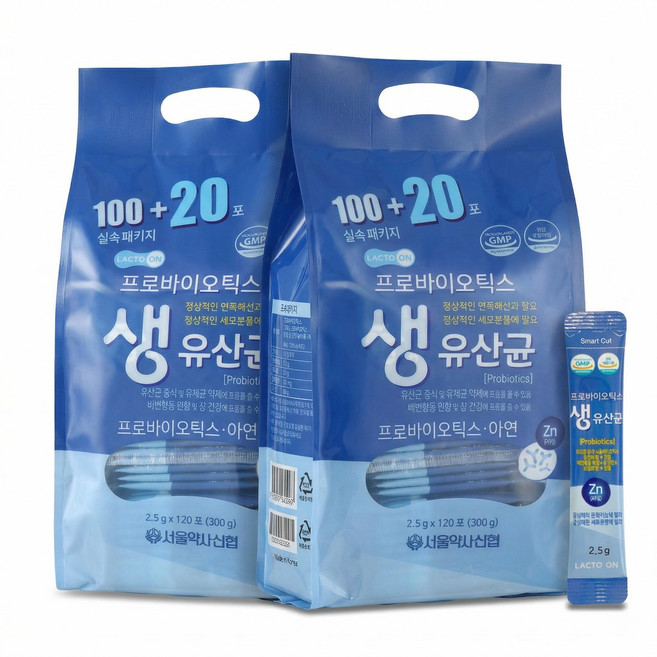 락토온 프로바이오 생유산균 2.5g 120개입 3개