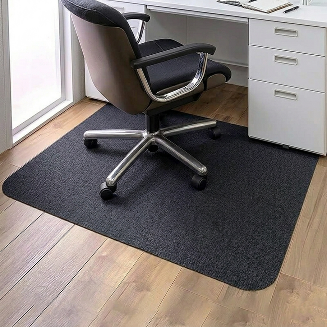 바닥보호 의자매트 소음방지 체어매트, 차콜