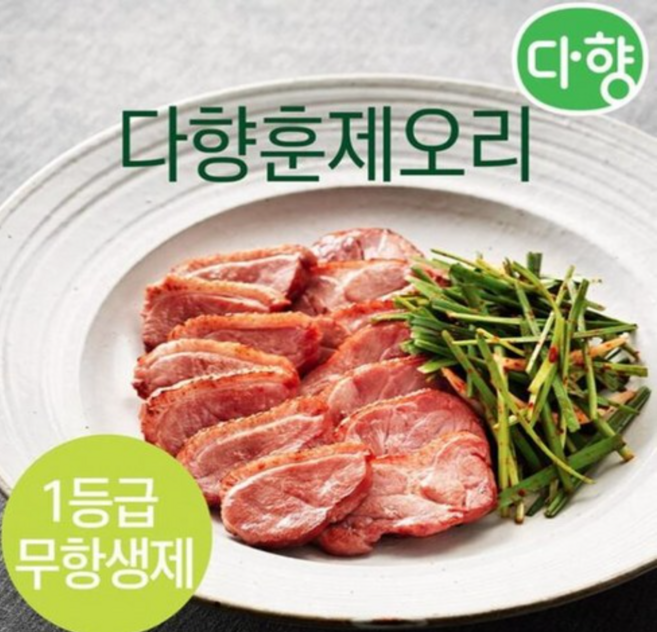 1등급 다향 훈제오리 150g, 12개