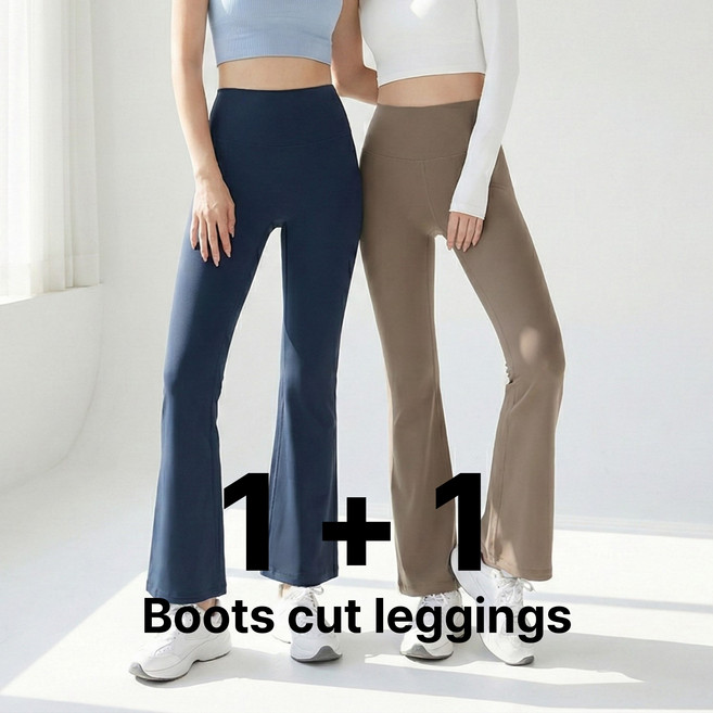 [1+1] 이프노스 부츠컷 레깅스 팬츠 요가복 필라테스복 골프바지 테니스바지