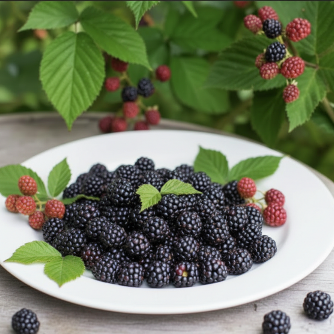푸른마을 국내산 복분자 당일수확 급냉 프리미엄 블랙베리 건강간식 제철 신선 과일, 1박스, 블랙베리(복분자) 특품 10kg