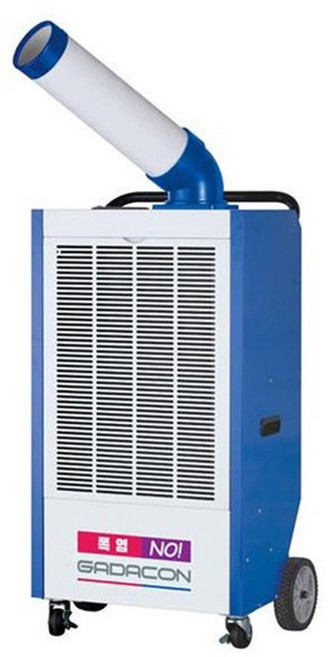 나우이엘 산업용 이동식 에어컨 1구 NEC-1100 9평형 실외기없는 일체형 공장 창고 야외사용 Es