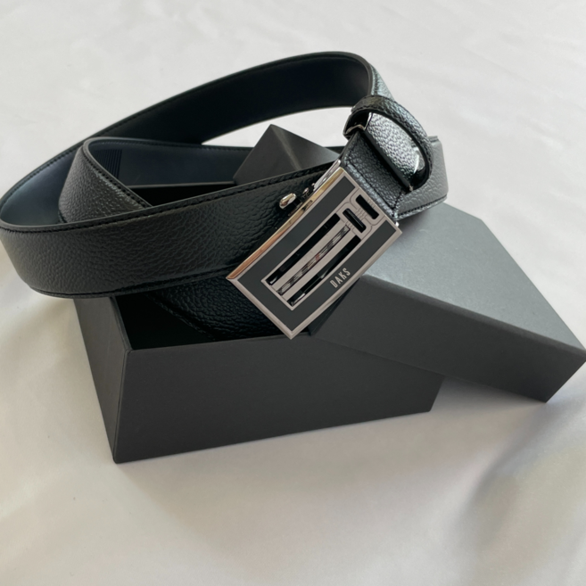 닥스 정품 남성용 소가죽 자동 벨트