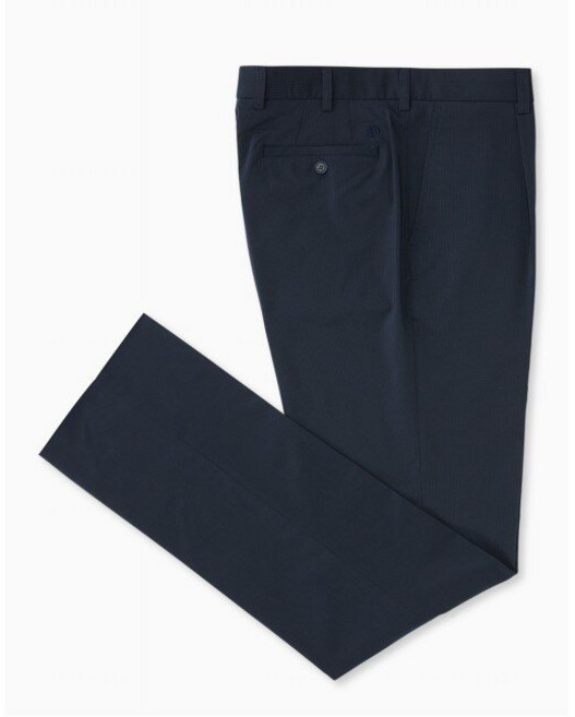 [INDIAN] 폴리 이중지 투 컬러 베이직 팬츠_MITDLUF8271