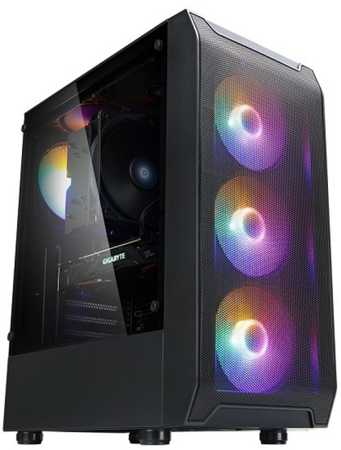 잘만 N3 FM 강화유리 블랙 (미들타워), 1개