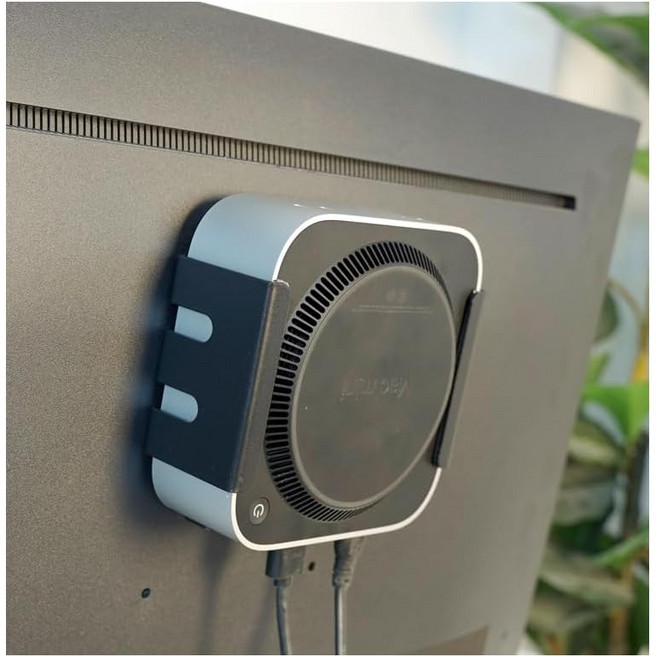 For Mac Mini M4 포 맥 미니 M4 데스크 하단 마운트 벽걸이 스탠드
