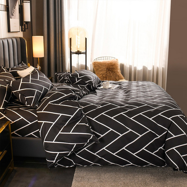 부드럽다 예쁜 이불커버, B