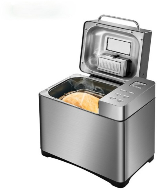 BIOLOMIX 자동 토스터 304 스테인리스 스틸 프로그래밍 가능한 가정용 토스터기 650W, 3)EU