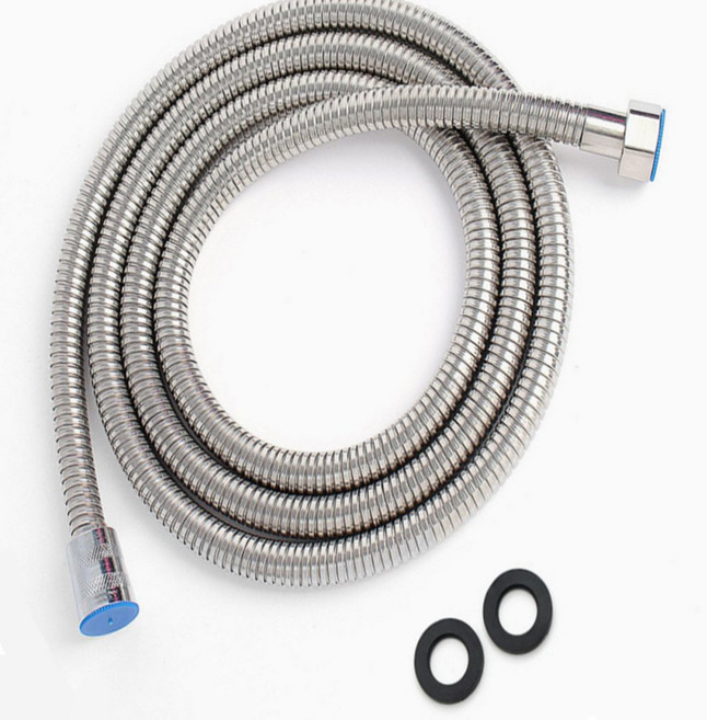 줄꼬임방지 샤워기호스 스텐 샤워줄 2.5m, 1개