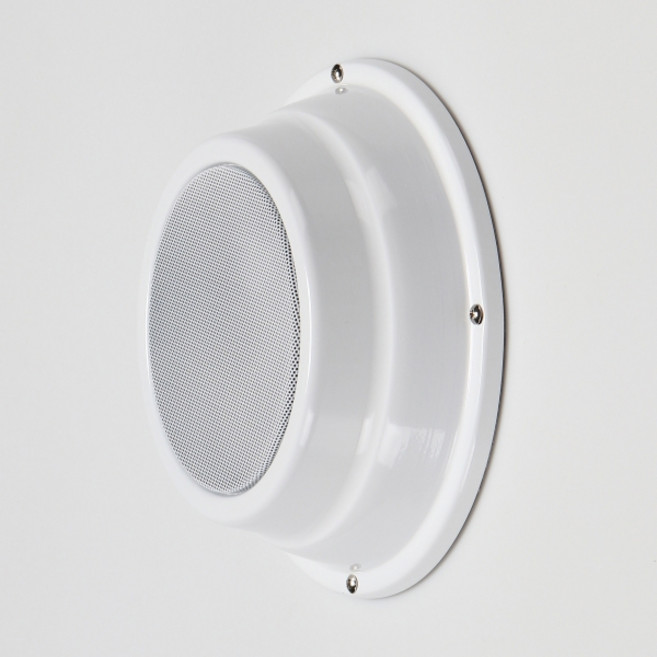 uga123 삼미스피커 노출형원형스피커 KC-03C 3W 6인치 150파이 화이트 블랙, SP_1.KC-03C 화이트