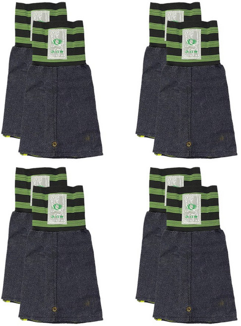 안전 무재해 청치마 각반, 4개