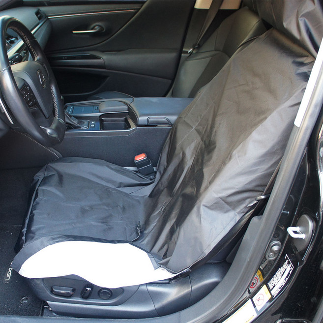 더퍼 자동차 시트 보호 방수 커버, 1개, 시트방수커버1인석 블랙