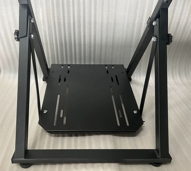 PXN 게임용 레이싱휠 게임기거치대 자동차 페달 패들, 1개, X 접이식 스탠드 방지판