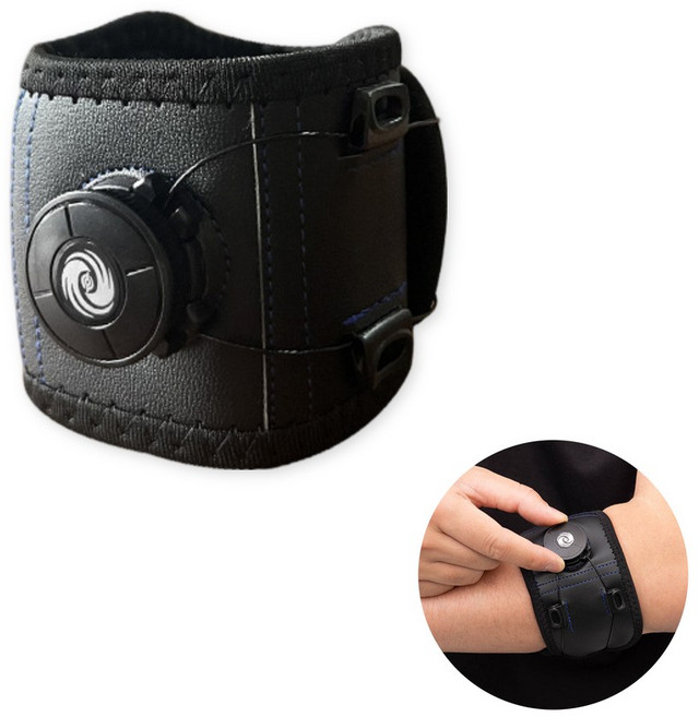도나토르 압력 조절식 팔꿈치 관절 보호대, 블랙, 1개