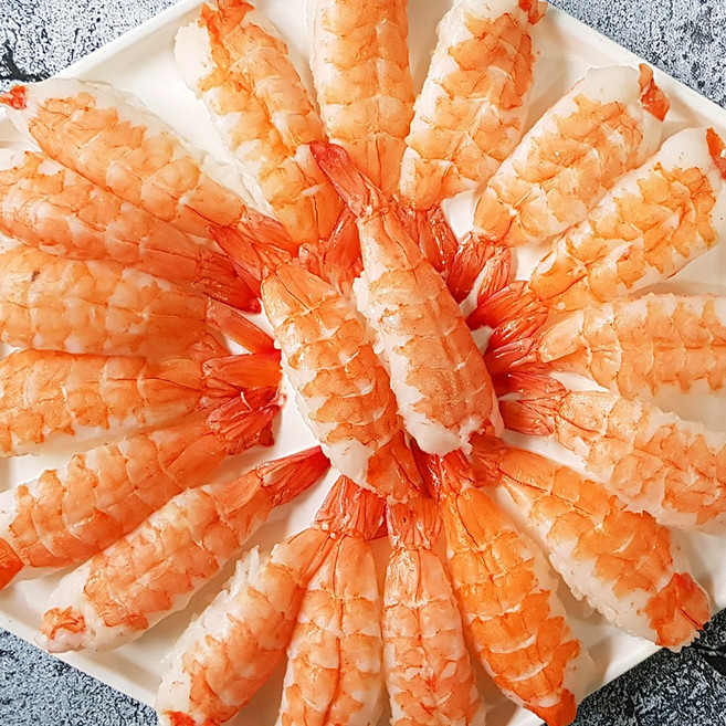 비비수산 초밥재료 대왕 초새우6L, 170g, 1개