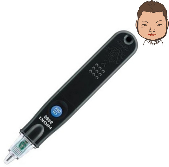 미성 히오키 검전기 3480-40 비접촉 검전 테스터기, 1개