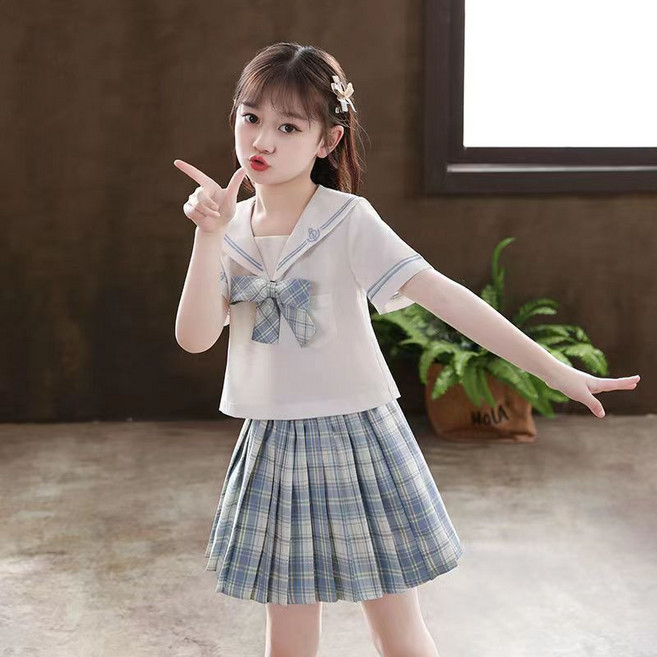 女童JK制服套裝 學院風百褶裙