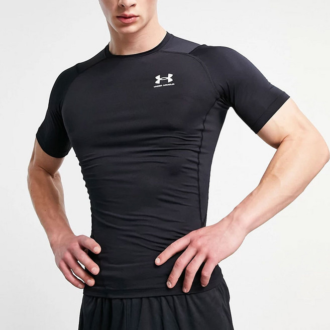 언더아머 남자 경량 반팔티셔츠 기능성 여름 쿨 티셔츠 트레이닝 메쉬 스포츠 티셔츠