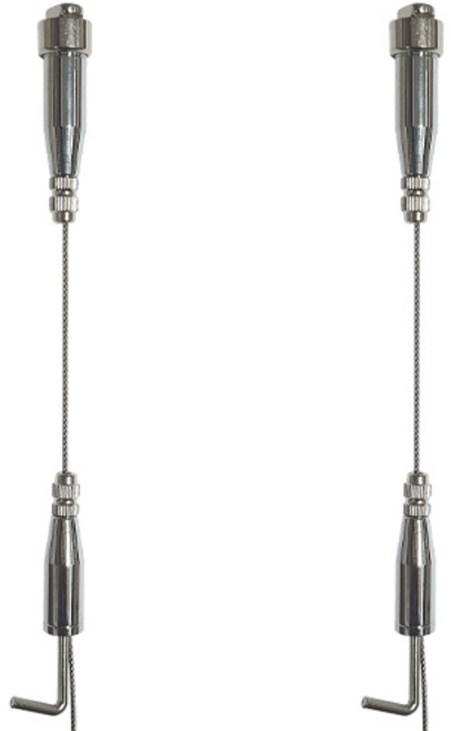 선반나라 천정원터치 후크 튼튼 대형, 실버, 2개