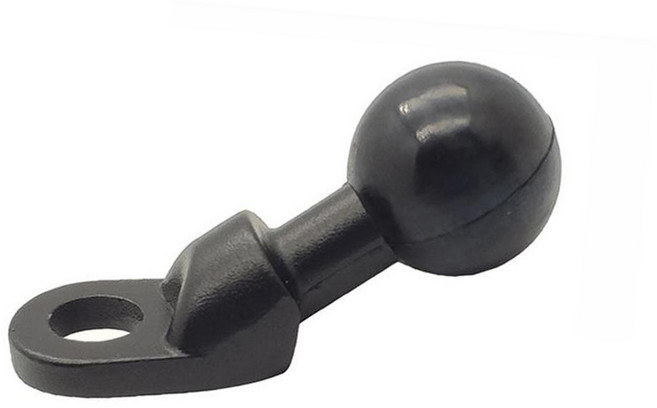 락모터스 오토바이 볼타입 마운트 부자재 브라켓 홀더 휴대폰거치대 볼마운트 바이크 자전거, 1개