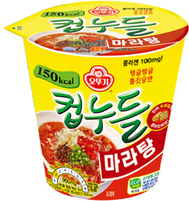 오뚜기 컵누들 마라탕 44.7g, 12개