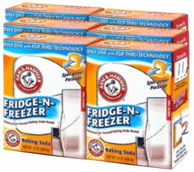 암앤해머 냉장고 탈취제 스탠드형 6개 김치 반찬 냄새제거