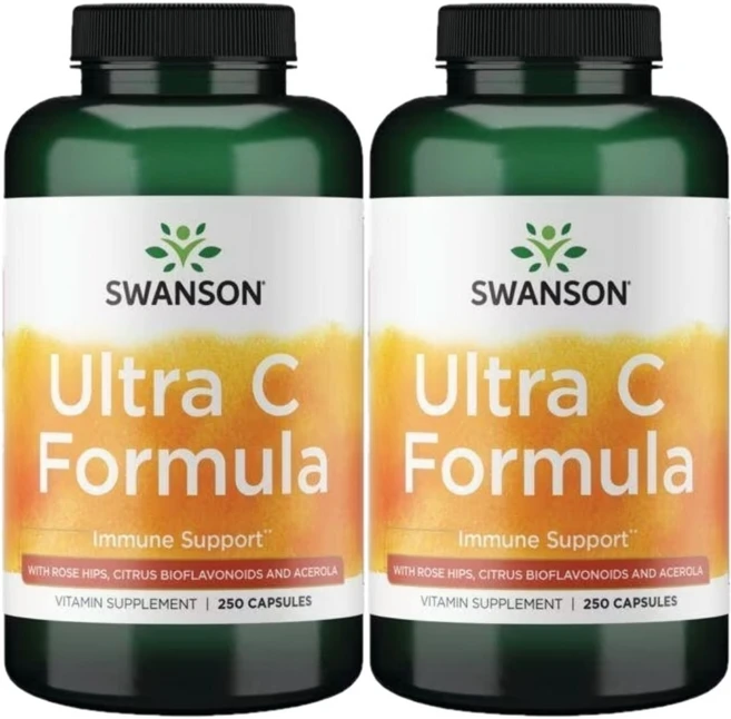 스완슨 울트라 비타민 C 포뮬라, 2개, 250정 - 쿠팡