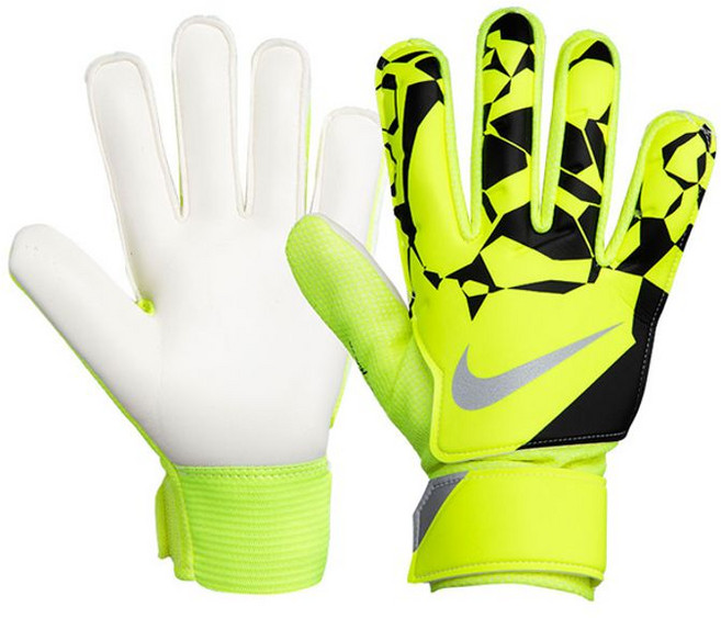 나이키 유소년 골키퍼글러브-GK매치-HO24 골키퍼장갑(HQ0258-702-그린), 형광그린, 1세트