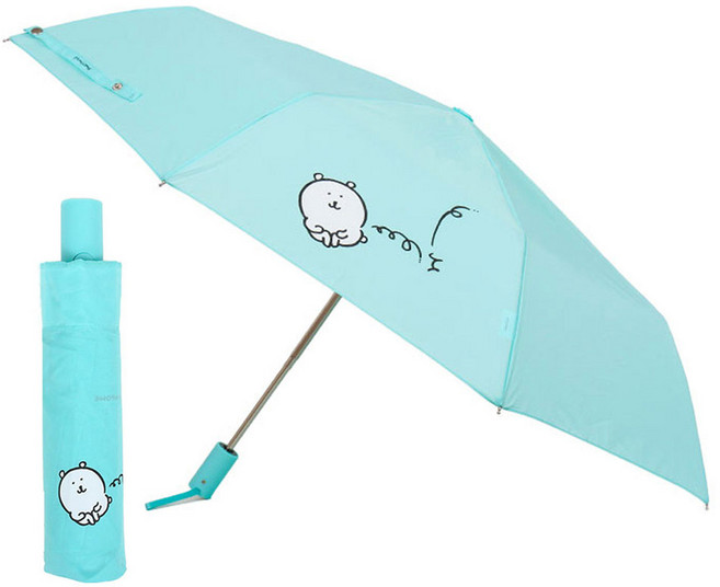 3단우산 담곰이 55 자동 우산 완자우산 완전자동 스무디 워크아웃 바운스 휴대용 주니어 여성우산