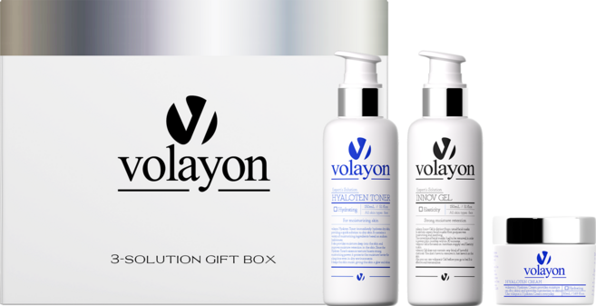 볼라욘 3-SOLUTION 기프트 박스- 초고보습 세트, 1세트
