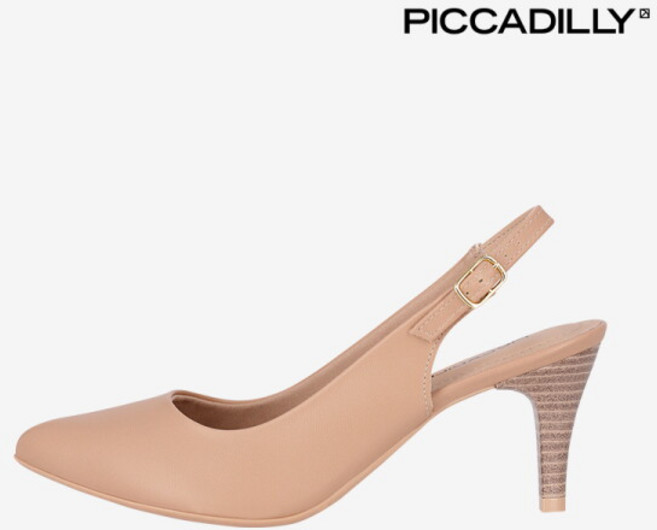 [피카딜리] [PICCADILLY] 745045 슬링백힐_누드(7cm)