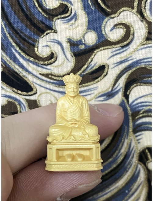 京綸 3公分 1寸系列 迷你神尊模型 廟會神像 廣澤尊王 齊天大聖 中壇元帥 關聖帝君 拇指神尊, 清水祖師