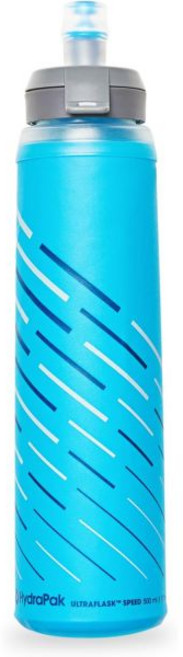 하이드라팩 울트라플라스크 속도500ml 또는 600ml - 쉽게 열 수 있는 캡이 수분 조끼 및 러닝 팩용 접이식 소프트 플라스크 물병