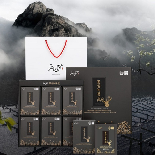 혜인담 홍삼녹용진 50ml*30포, 1개