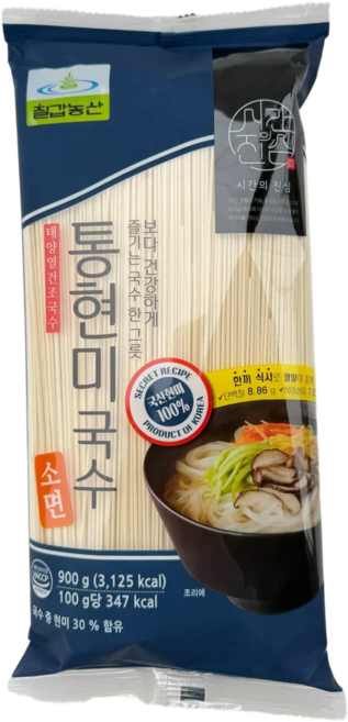 칠갑농산 통현미국수 900g, 2개