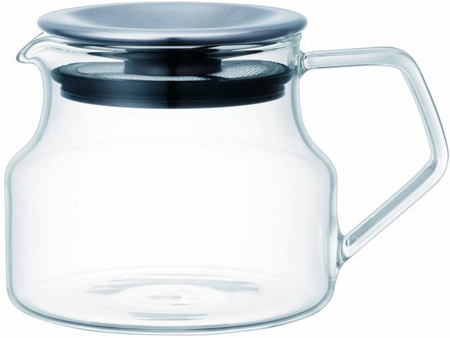 킨토 CAST 원터치 티포트 내열유리 티팟 홈카페, 1개, 450ml, 투명