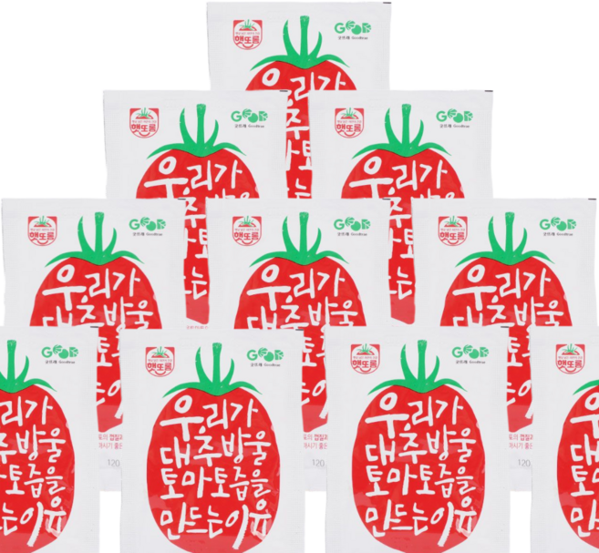 갈아만든 대추방울 토마토즙 통째로 껍질 씨앗제거 [원산지:국산(충청남도 부여군)], 120ml, 30개