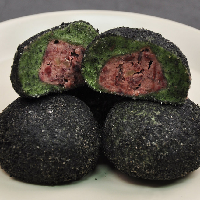 [두리담] 신선배송 영광 모싯잎 흑임자떡, 24개