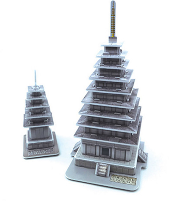 퍼즐피플 3D우드락 건축 전통 랜드마크 입체퍼즐 모형 시리즈, 1개