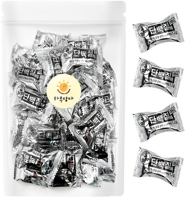 오리온 닥터유 단백질바 미니 개별포장 프로틴바 25봉, 12g