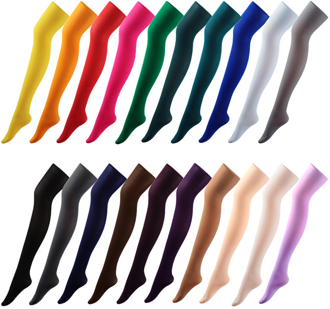 애니레그 국산 80D 여성 컬러 색깔 여자 타이즈 팬티스타킹