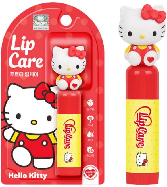 아텍스 산리오캐릭터즈 립케어, 헬로키티, 4.5g, 10개 - 쿠팡