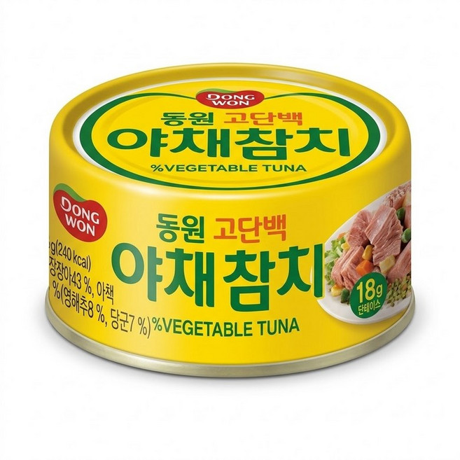 야채참치 150g 12캔, 12개